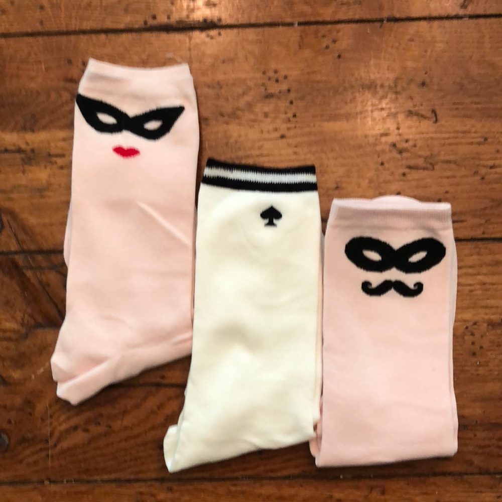 NEW  -  Kate Spade  Socks - Picture 2 of 7